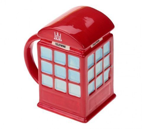 Кружка Красная телефонная будка 471454615 фото