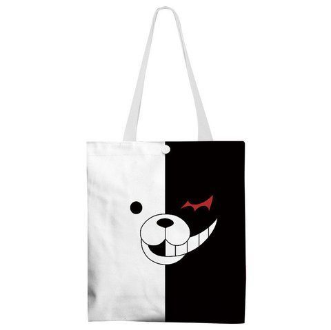 Шопер екосумка Данганронпа Danganronpa 33 х 37 см двосторонній 3017092074 фото