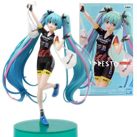 Фигурка Banpresto&nbsp;Мику Хацунэ&nbsp;в велоформе&nbsp;Hatsune Miku&nbsp;Team Ukyo&nbsp;17.0 см WST VC 27.137 WST VC 27.137 фото