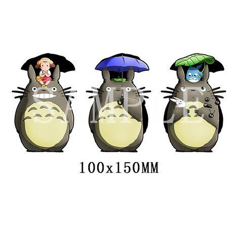 Голографическая наклейка Мой сосед Тоторо My neighbor Totoro 3064835326 фото