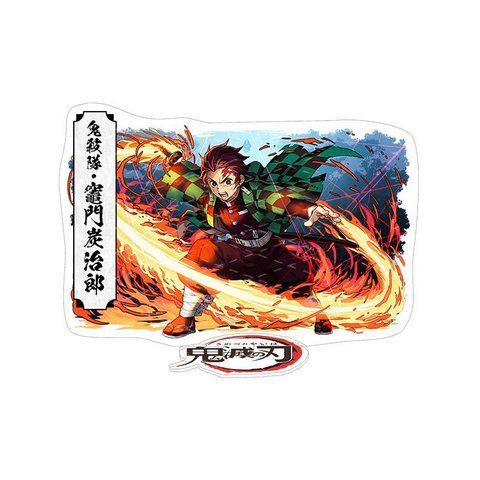 Акриловая фигурка Клинок, рассекающий демонов Танджиро Камадо Demon Slayer Tanjirou Kamado 10 см 2454091104 фото