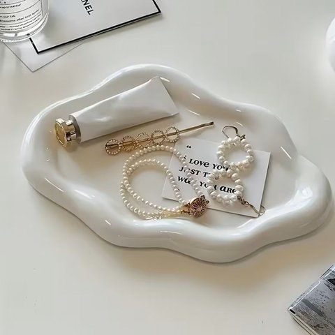 Декоративная подставка для украшений и аксессуаров в форме облака, White 3144182846 фото