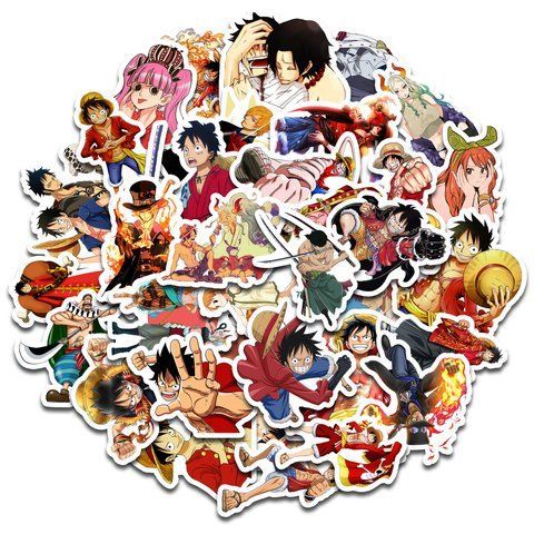 Стікерпак Набір наклейок GeekLand Ван Піс One Piece 45 штук SP OP 01 SP OP 01 фото