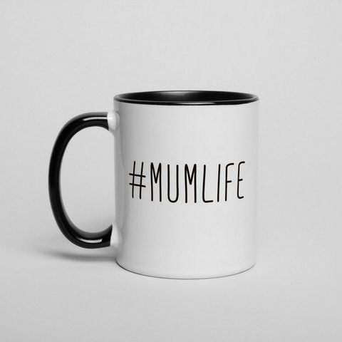 Кружка "#Mumlife", Білий, White, англійська BD-kruzh-71 фото