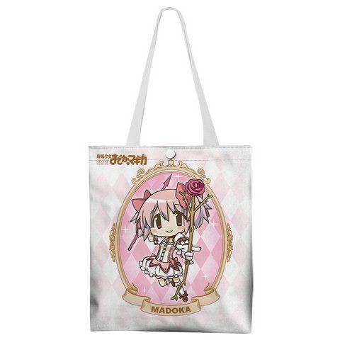Шопер еко-сумка Дівчинка чарівниця Мадока Магіка Puella Magi Madoka Magica 33 х 37 см двосторонній 2864233452 фото
