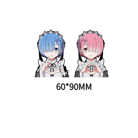 Голографічна наклейка Re:Zero. Життя з нуля в альтернативному світі 2887495953 фото
