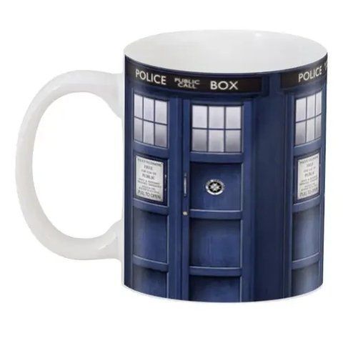 Кружка GeekLand белая Доктор Кто Doctor Who Тардис DW.02.067 1683725894 фото