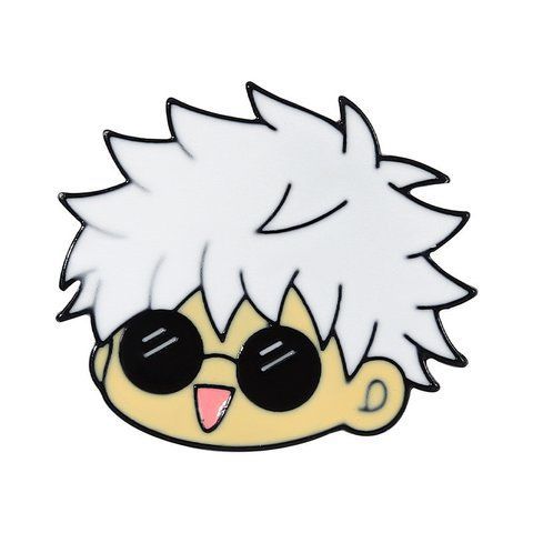 Значок Магическая битва Сатору Годжо Jujutsu Kaisen Satoru Gojo&nbsp;3 см P JK 06 2358957208 фото