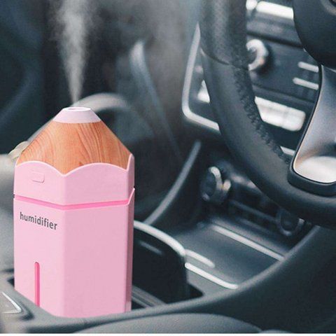 Мінізволожувач повітря Pencil humidifier Pink 2355726116 фото