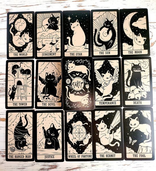 Карти Таро Кошенят Kitten Tarot 10.2х6 см 2569389116 фото