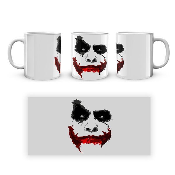 Кружка GeekLand белая Джокер Joker Лицо Грим JK.02.349 JK.02.349 фото