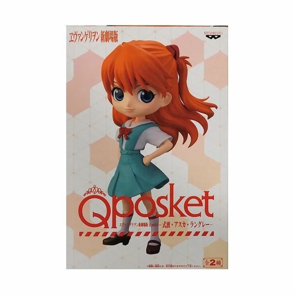 Фігурка Bandai Q posket Evangelion Asuka Langley Євангеліон Аска Ленглі Сорью special color&nbsp;14 см QS E AS SC QS E AS SC фото
