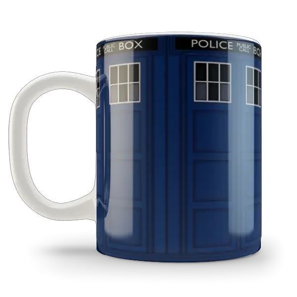 Кружка GeekLand белая Доктор Кто Doctor Who Тардис DW.02.067 1683725894 фото