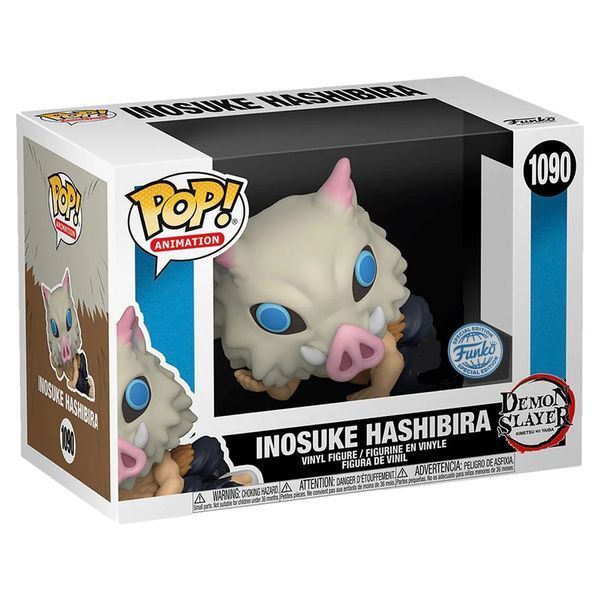 Фигурка Funko Pop Exclusive Фанко Поп Demon Slayer Inosuke Клинок рассекающий демонов Иноске 10 см DS IH 1090 DS IH 1090 фото
