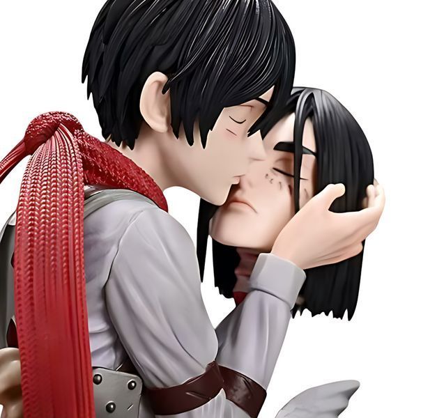 Фигурка Микаса и Эрен Mikasa & Eren Вторжение гигантов Shingeki no Kyojin 22см CN AT MA 22 2625062086 фото