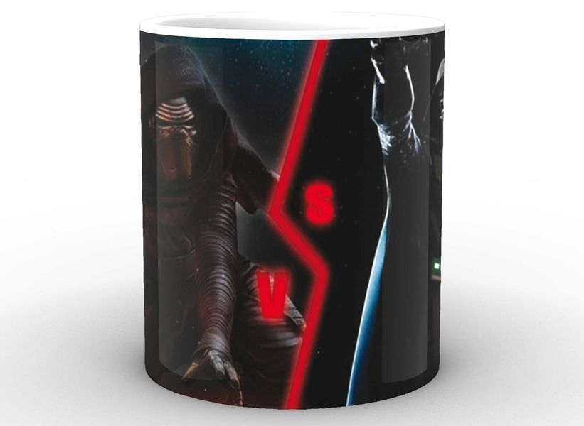 Кружка Geek Land белая Звёздные войны Star Wars Дарт Вайдер и Кайло Рен SW.002.06 SW.002.06 фото