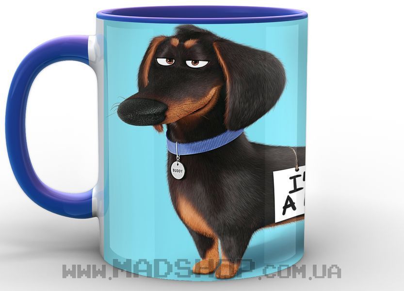 Кружка Тайная жизнь домашних животных такса Buddy 1134836833 фото