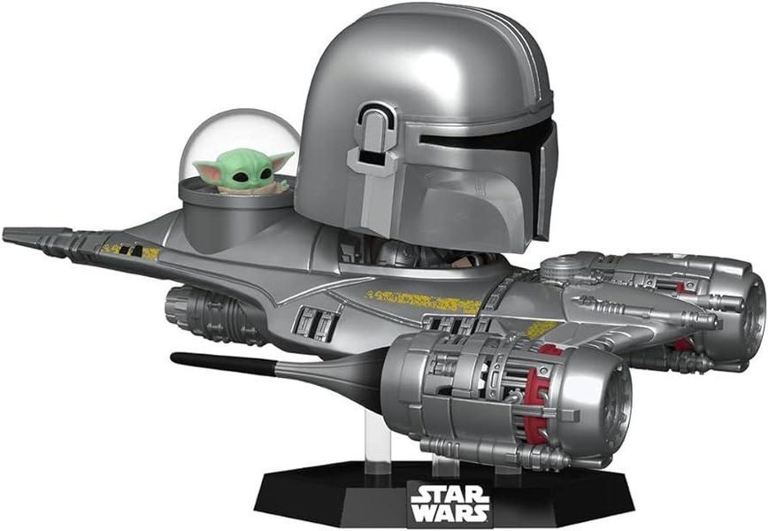 Фигурка Funko Pop Exclusive Фанко Поп Star Wars The Mandalorian Звездные войны Мандалорец 15 см SW MN1 592 SW MN1 592 фото